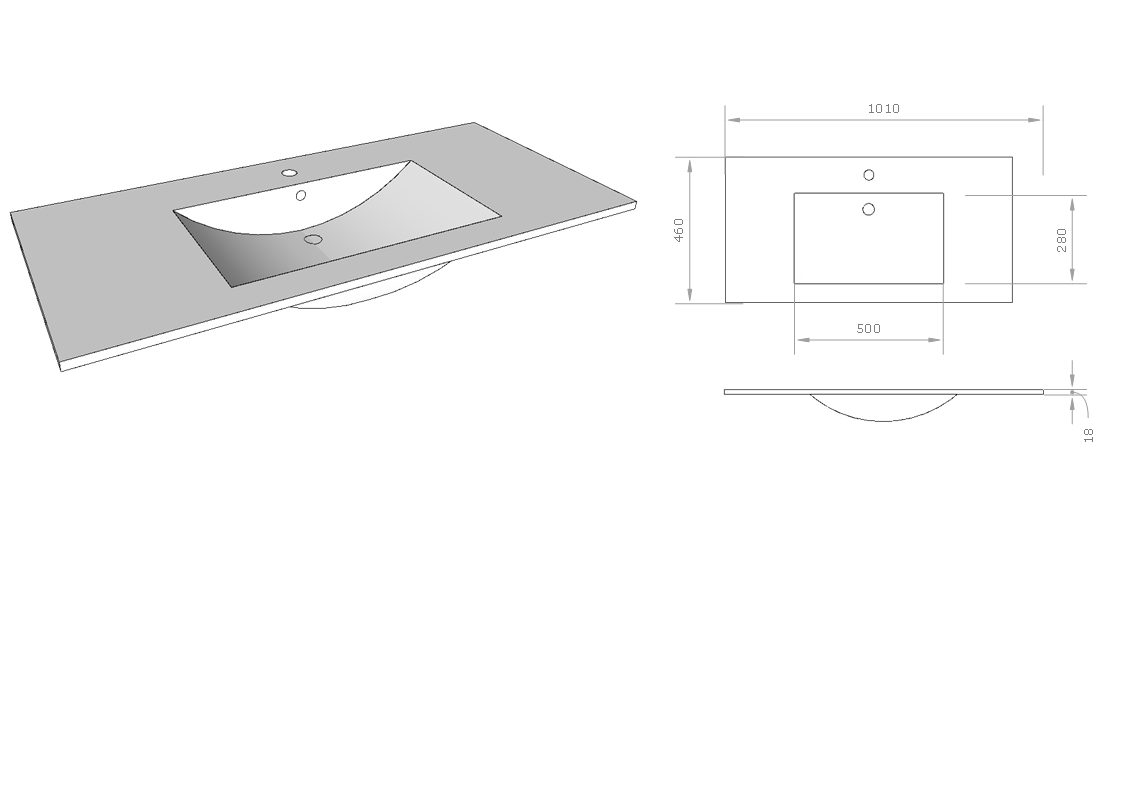 Largeur 101 cm